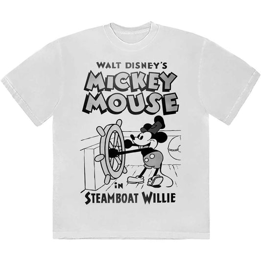 Disney Mickey Mouse Steamboat Willie [T-Shirt] - Rock Band Apparel