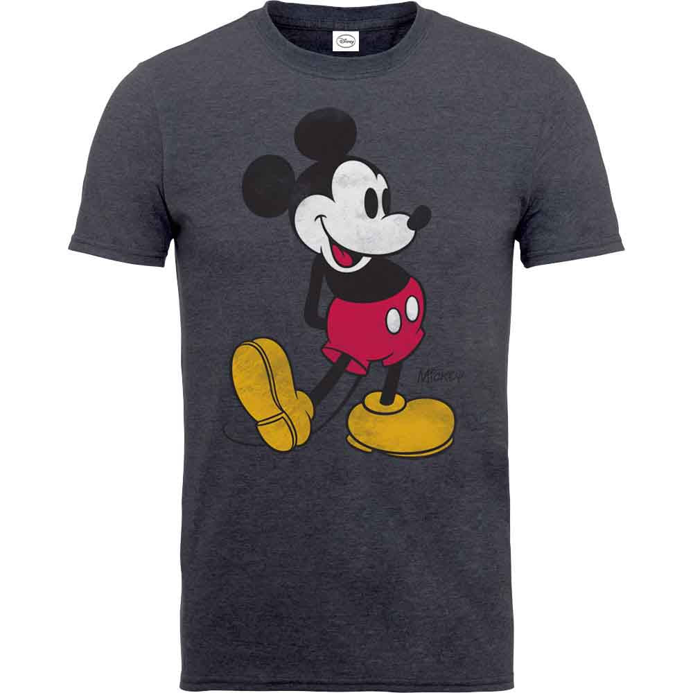 Disney Mickey Mouse Vintage [T-Shirt] Grey