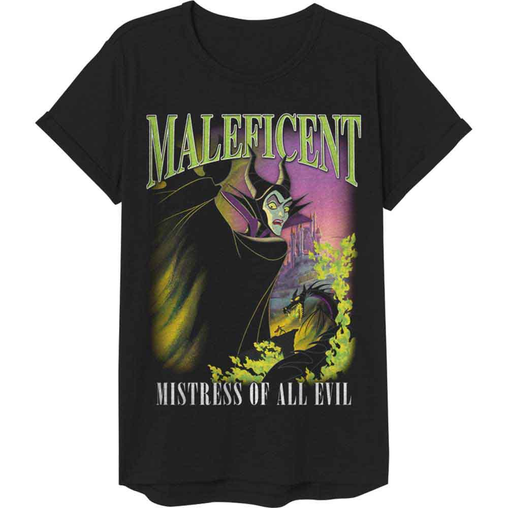 Disney Sleeping Beauty Maleficent Homage [T-Shirt] Black
