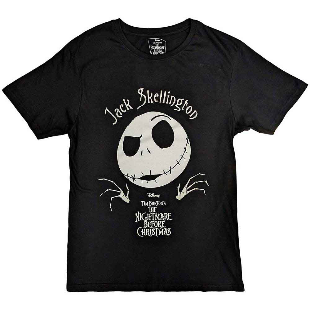 Disney The Nightmare Before Christmas Jack Head [T-Shirt] - Rock Band Apparel