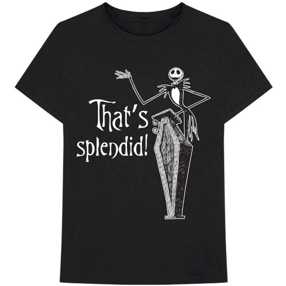 Disney The Nightmare Before Christmas Splendid [T-Shirt] Black