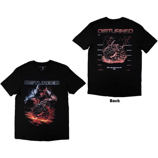 Disturbed European Tour '23 Medallion [] Black