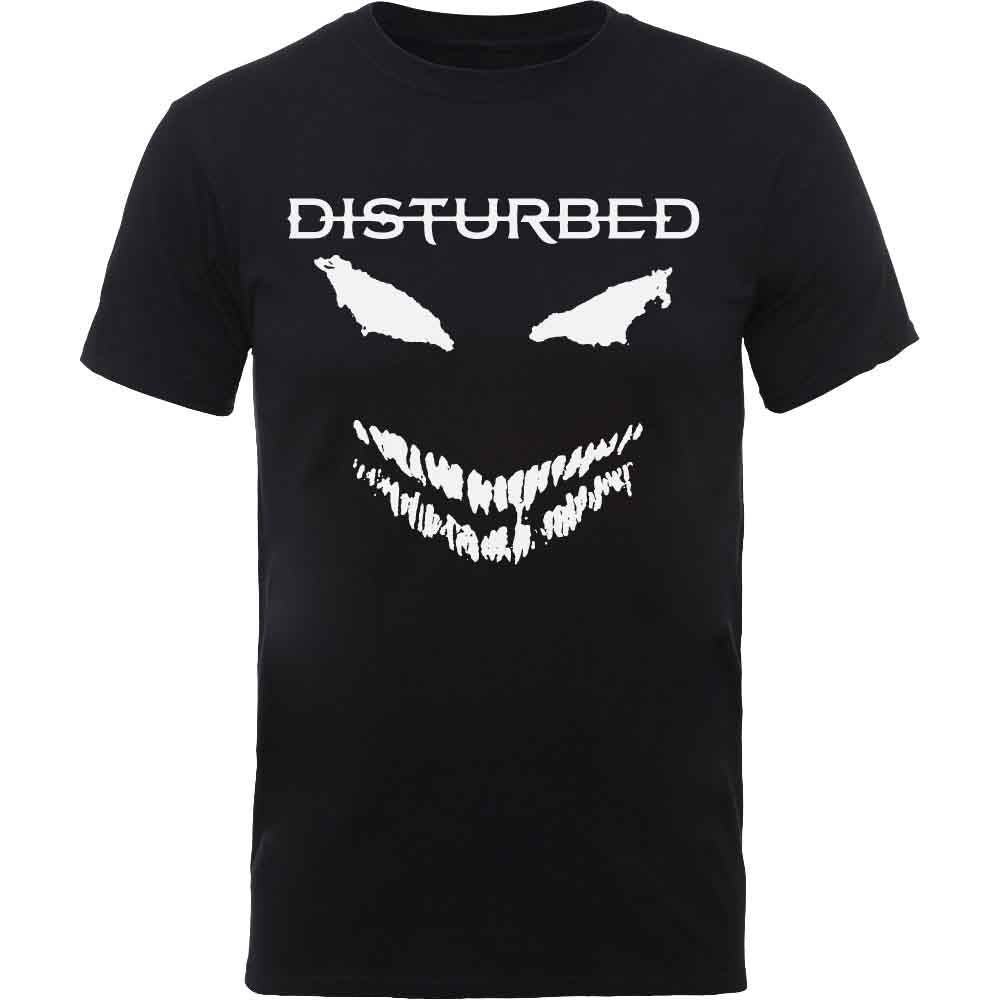 Disturbed Scary Face Candle [T-Shirt] Black