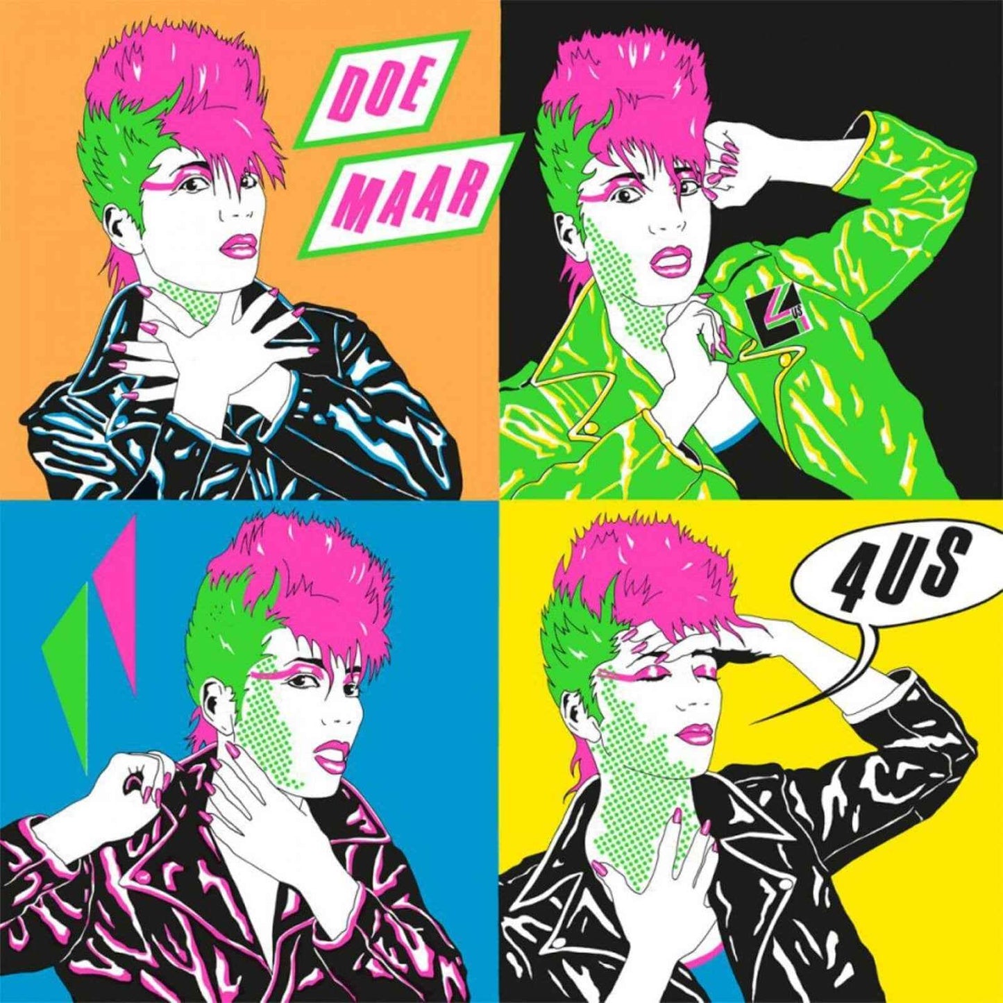 Doe Maar - 4Us (180G, Insert) [Black Vinyl] [Vinyl]