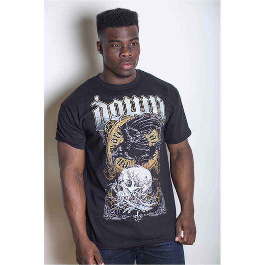 Down Swamp Skull [T-Shirt] - Rock Band Apparel