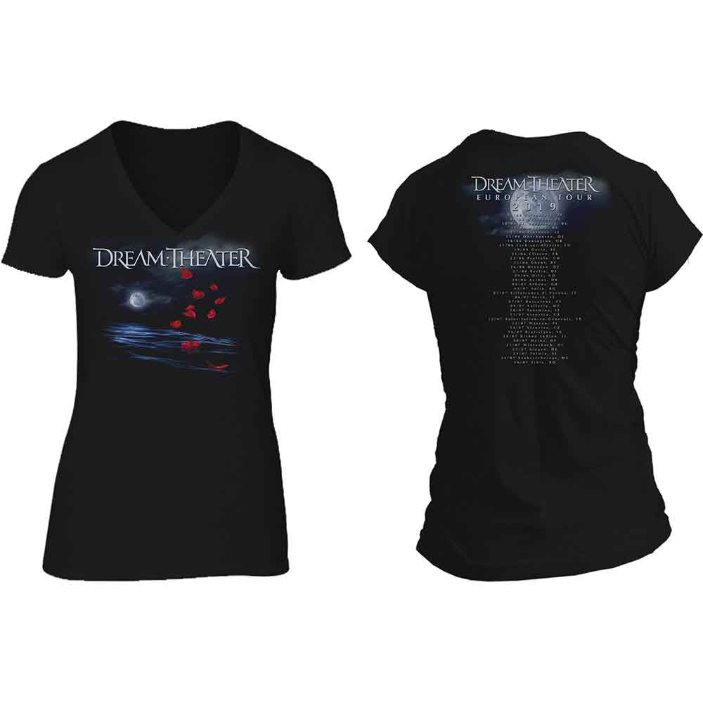 Dream Theatre Rose Petals Moon [T-Shirt] - Rock Band Apparel