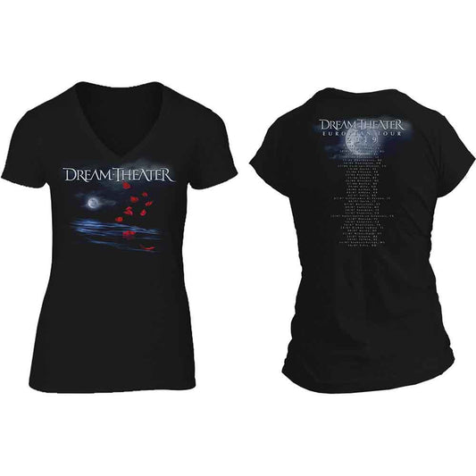 Dream Theatre Rose Petals Moon [T-Shirt] - Rock Band Apparel
