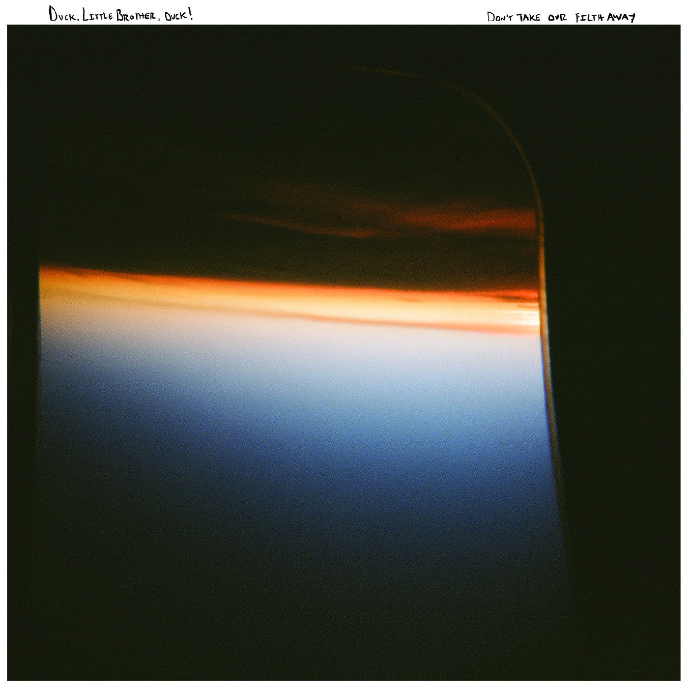PRE-ORDER Duck! Duck. Little Brother - Don'T Take Our Filth Away [Navy And Amber A Side/B Side Vinyl] [Vinyl]