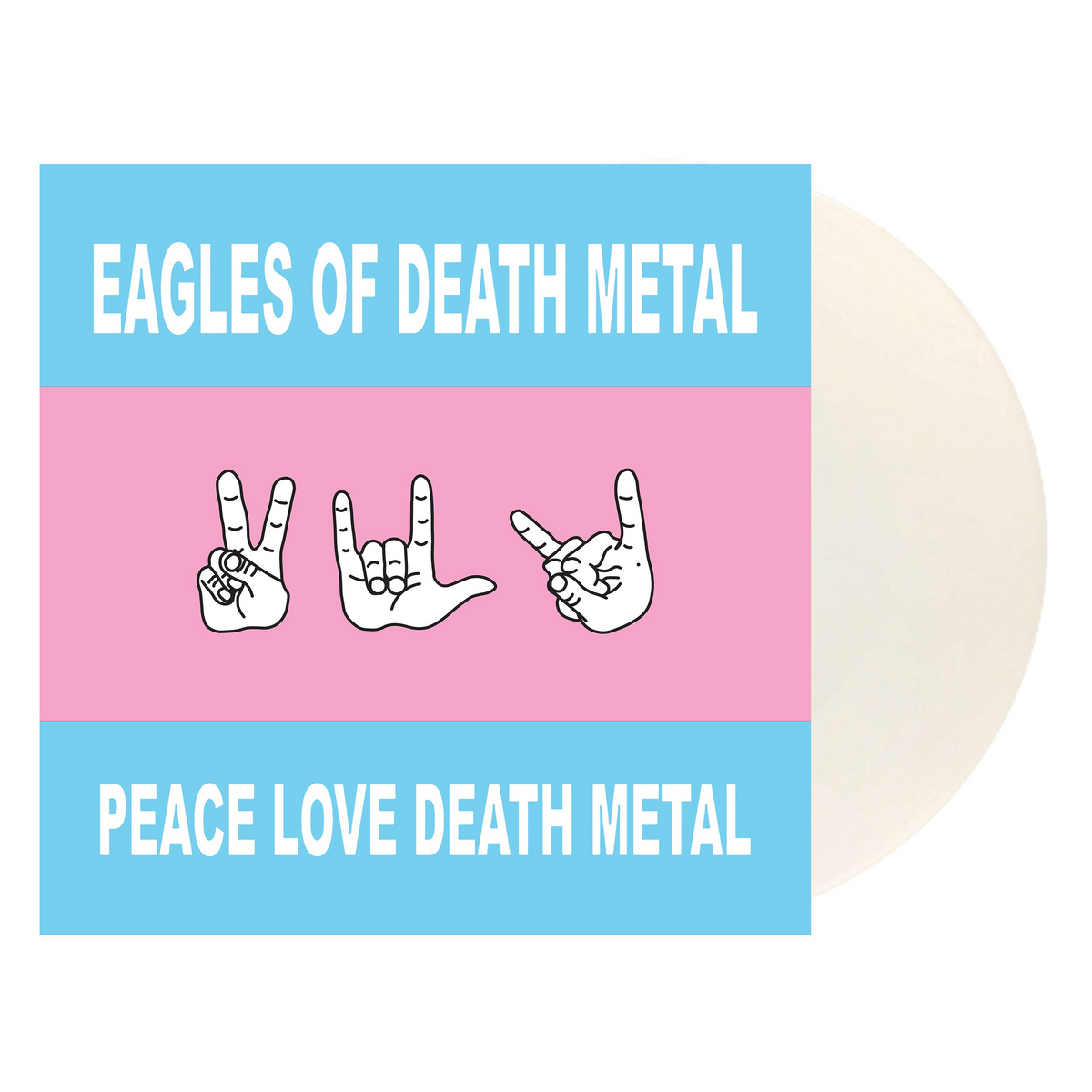 PRE-ORDER: Peace Love Death Metal (White Colored Vinyl) [Vinyl]