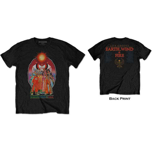 Earth Wind & Fire Let's Groove [T-Shirt] Black