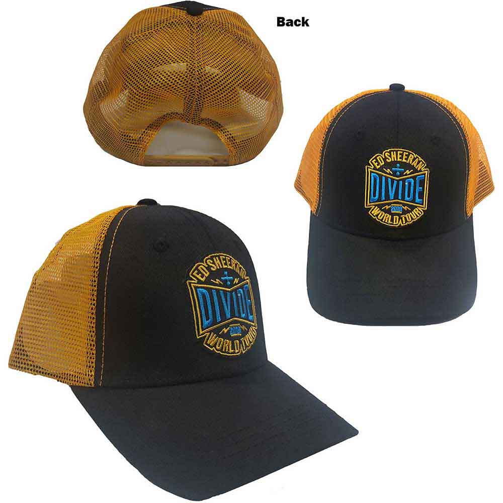 Ed Sheeran 2019 Divide World Tour [Hat] - Rock Band Apparel