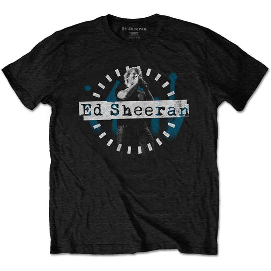 Ed Sheeran Dashed Stage Photo [T-Shirt] - Rock Band Apparel