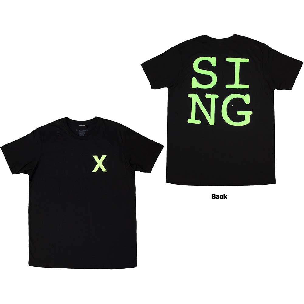 Ed Sheeran Multiply Pocket - Sing [T-Shirt] Black