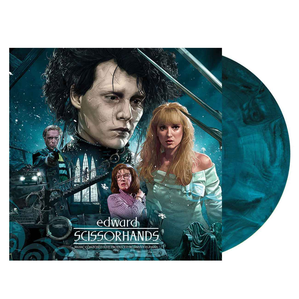 Edward Scissorhands OST (Midnight Sculptor, Limited Exclusive) [Vinyl]