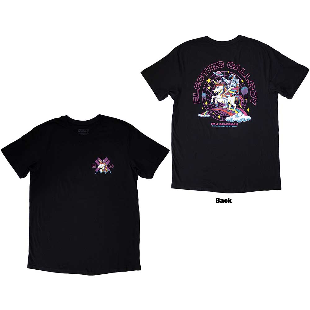 Electric Callboy Spaceman Unicorn [T-Shirt] Black