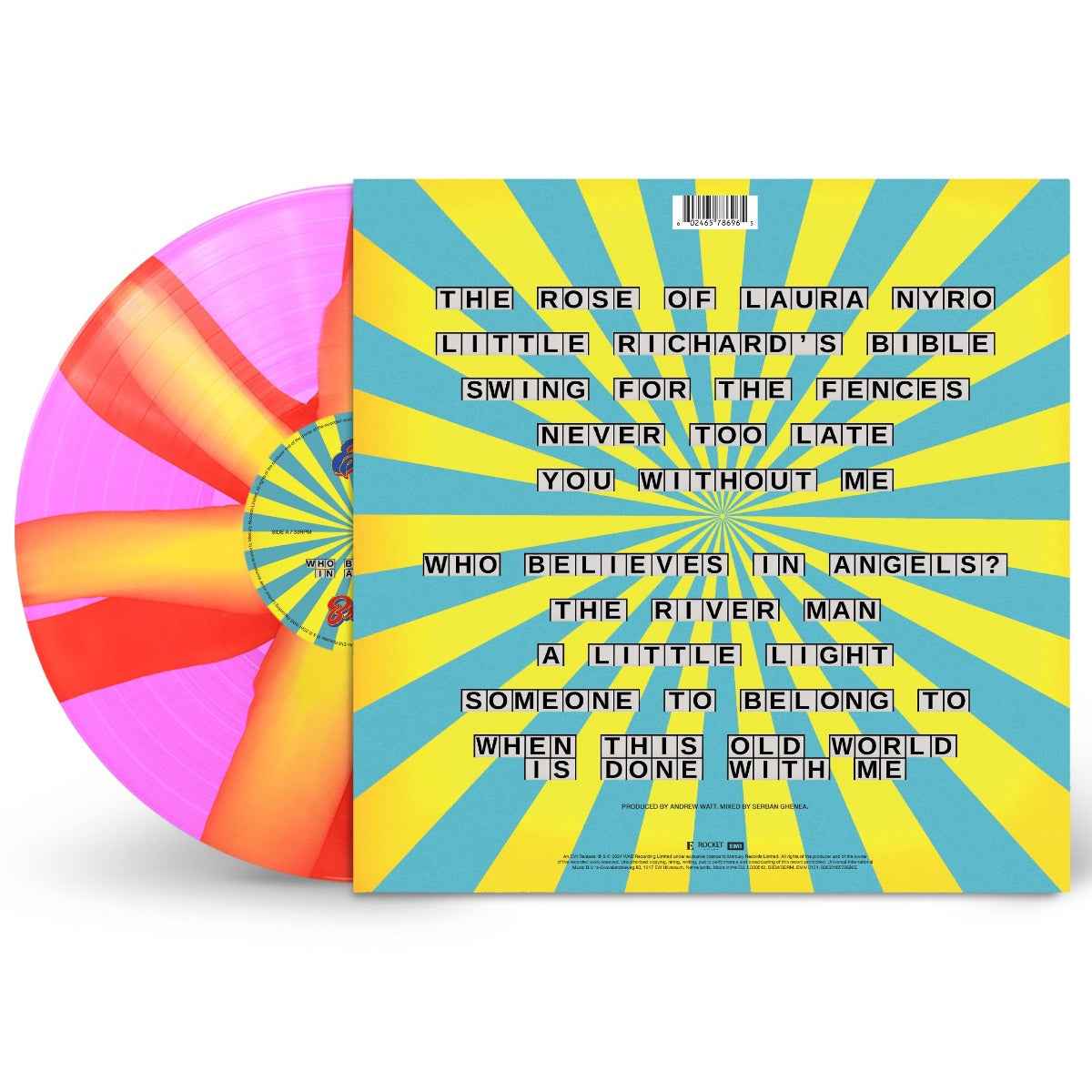 Who Believes In Angels? (Indie Exclusive, Limited Edition, Pink & Orange Spiral Colored Vinyl) [Vinyl]