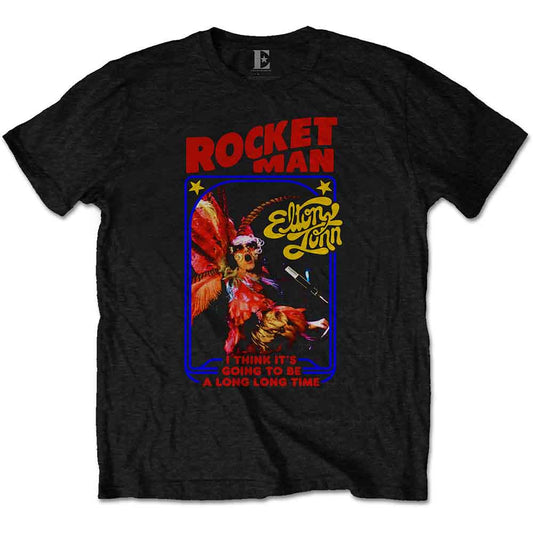 Elton John Rocketman Feather Suit [T-Shirt] - Rock Band Apparel