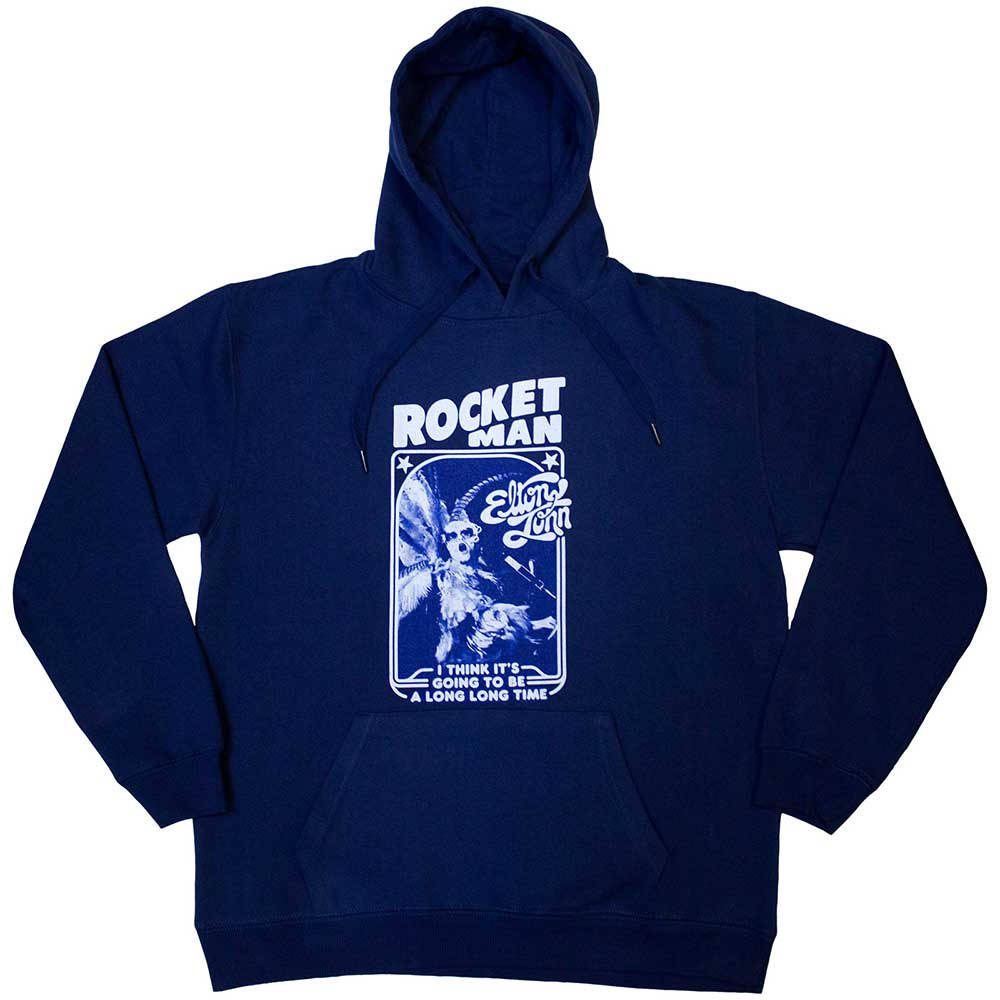 Elton John Rocketman - Feather Suit Mono [Sweatshirt] Blue