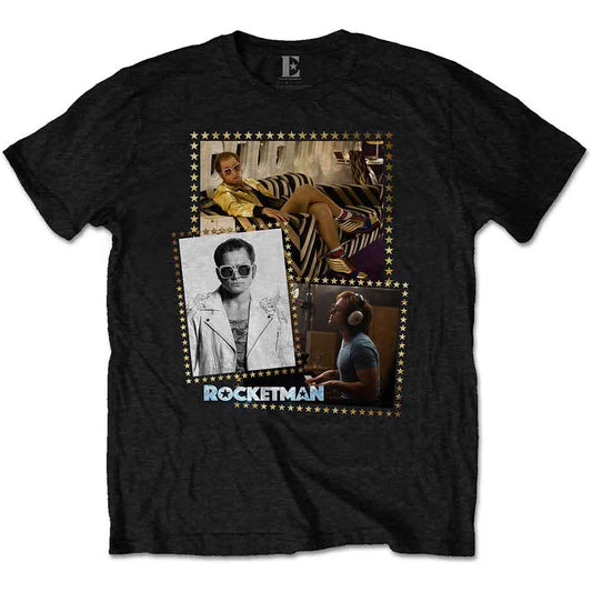 Elton John Rocketman Montage [T-Shirt] - Rock Band Apparel
