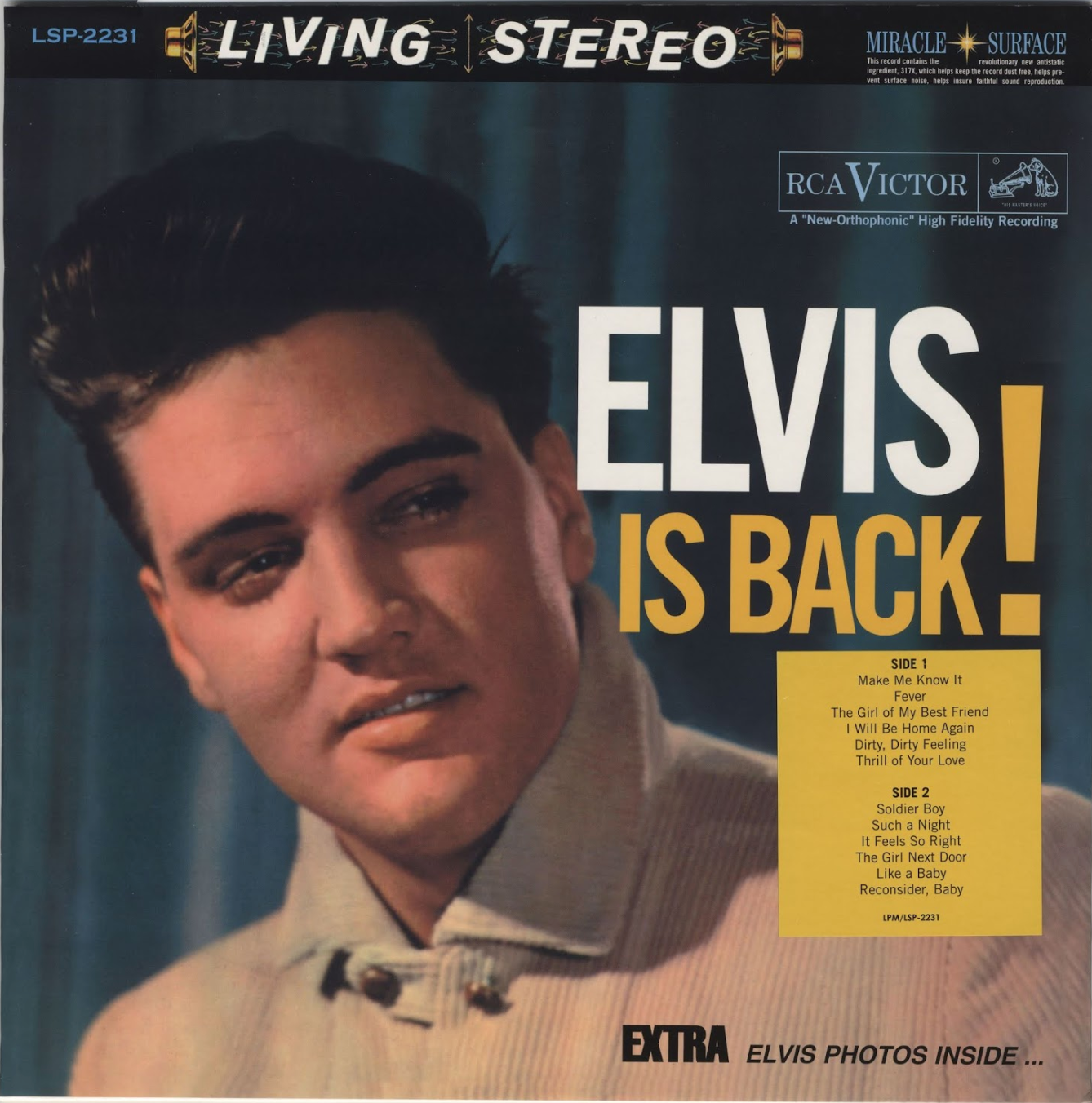 Elvis Is Back! [Vinyl]