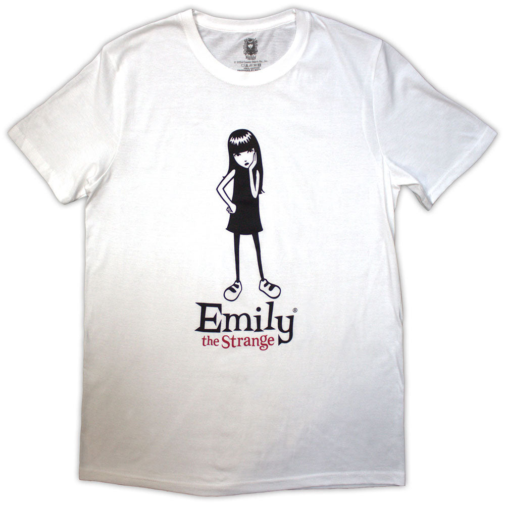 Emily The Strange Emily Poses [T-Shirt] White