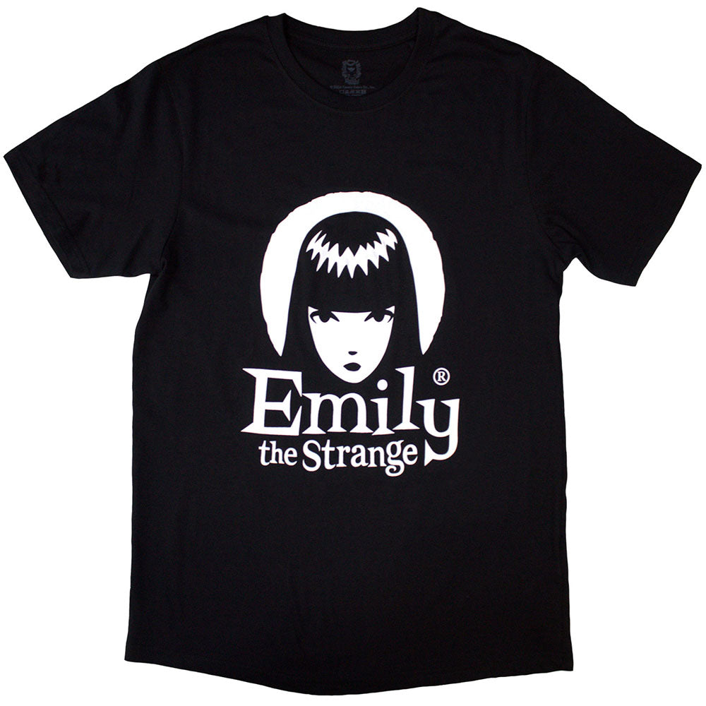 Emily The Strange Halo Logo [T-Shirt] Black