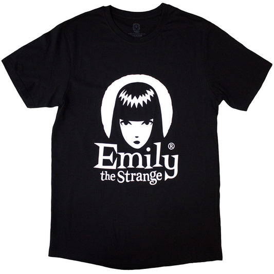 Emily The Strange Halo Logo [T-Shirt] Black
