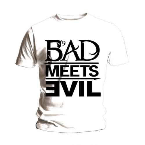 Eminem Bad Meets Evil [T-Shirt] White