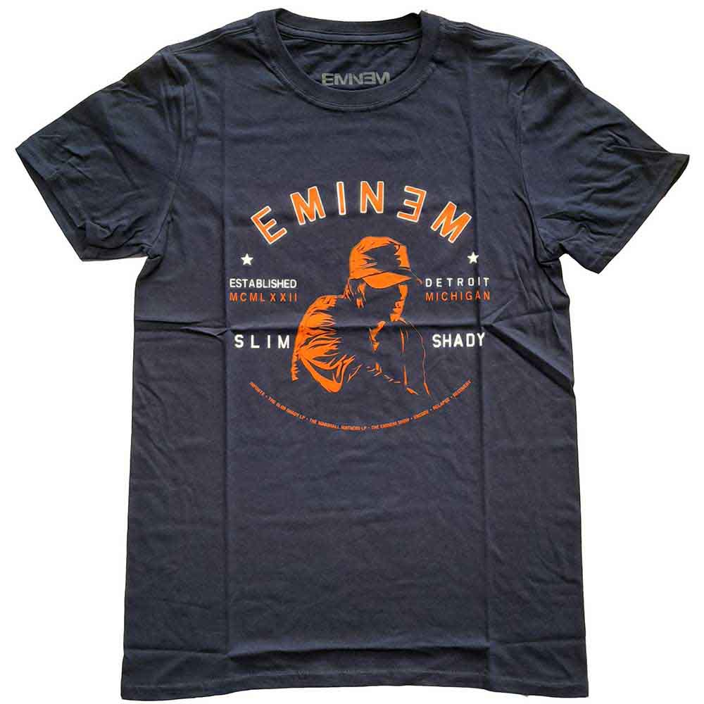 Eminem Detroit Portrait [T-Shirt] - Rock Band Apparel