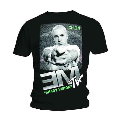 Eminem EM TV Shady Vision [T-Shirt] - Rock Band Apparel