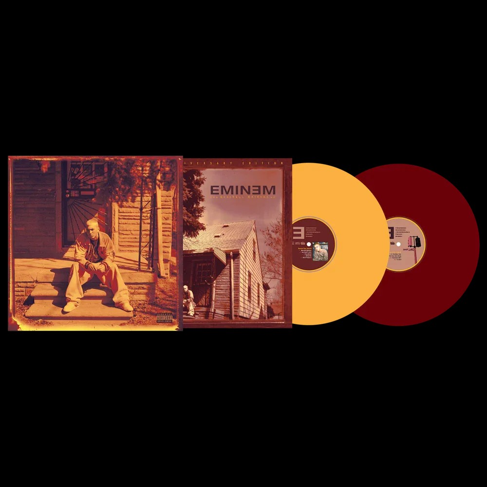 Marshall Mathers LP (Limited Edition, 180-Gram Gold & Dark Red Colored Vinyl with Poster [Import] (2 Lp's) [Vinyl]