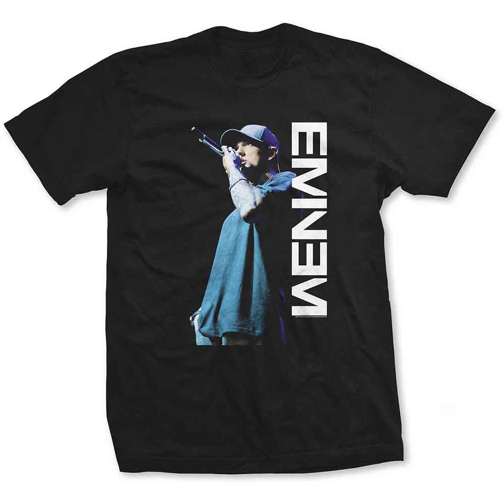 Eminem Mic. Pose [T-Shirt] - Rock Band Apparel