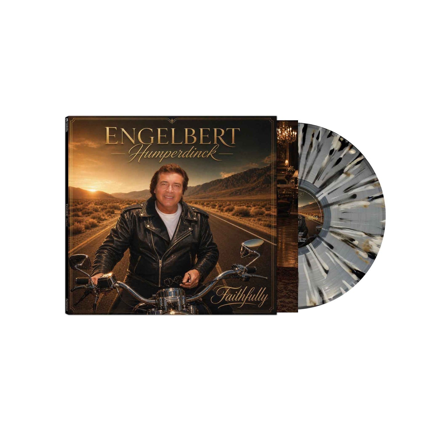 Engelbert Humperdinck - Faithfully [Black/Clear/Gold/White Splatter] [Vinyl]