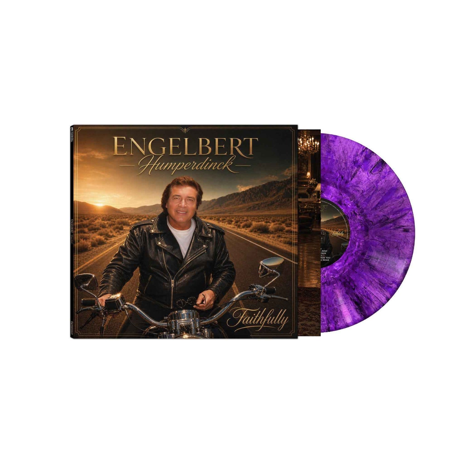 Engelbert Humperdinck - Faithfully [Black/Purple Marble] [Vinyl]