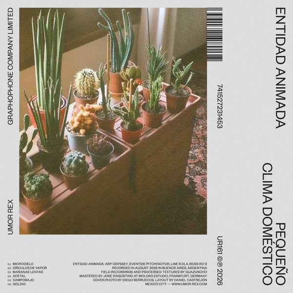 ENTIDAD ANIMADA - Pequeno Clima Domestico [Cassette] [Cassette]