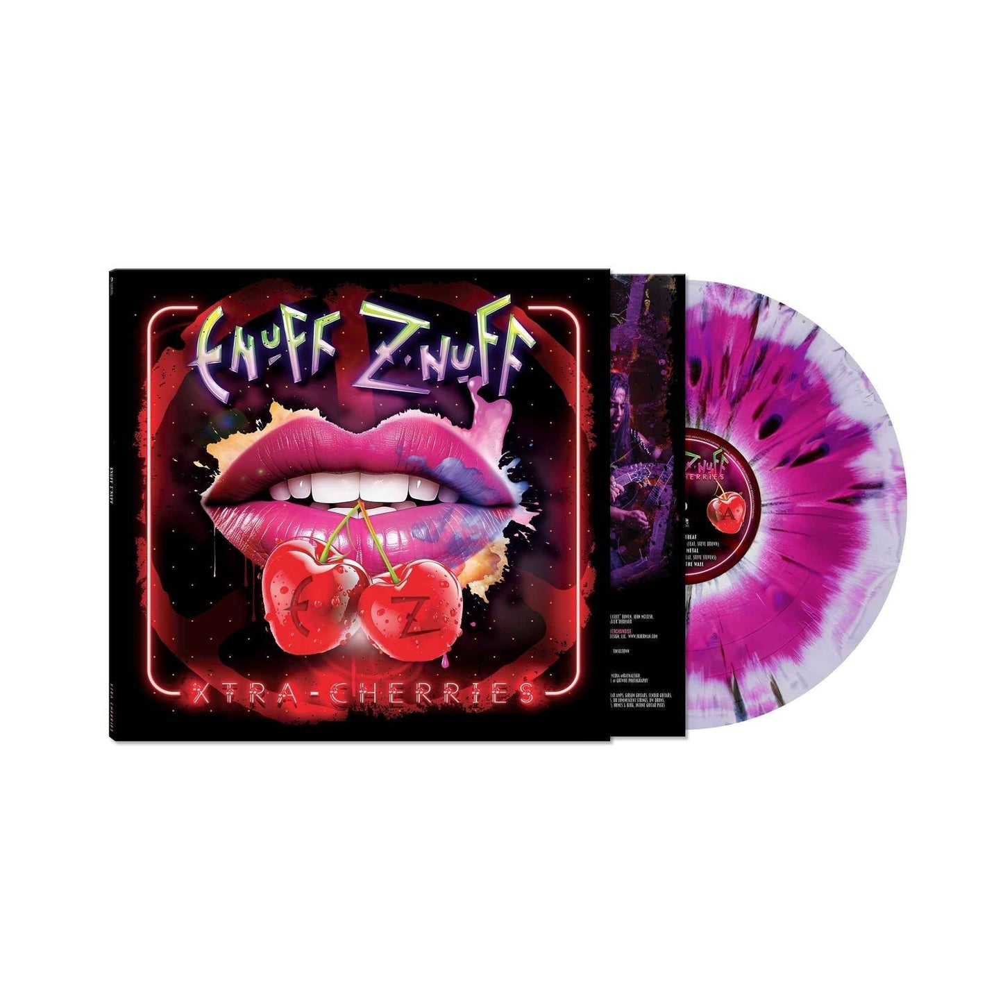 Xtra Cherries [Black Pink & White Splatter Haze Vinyl] [Vinyl]