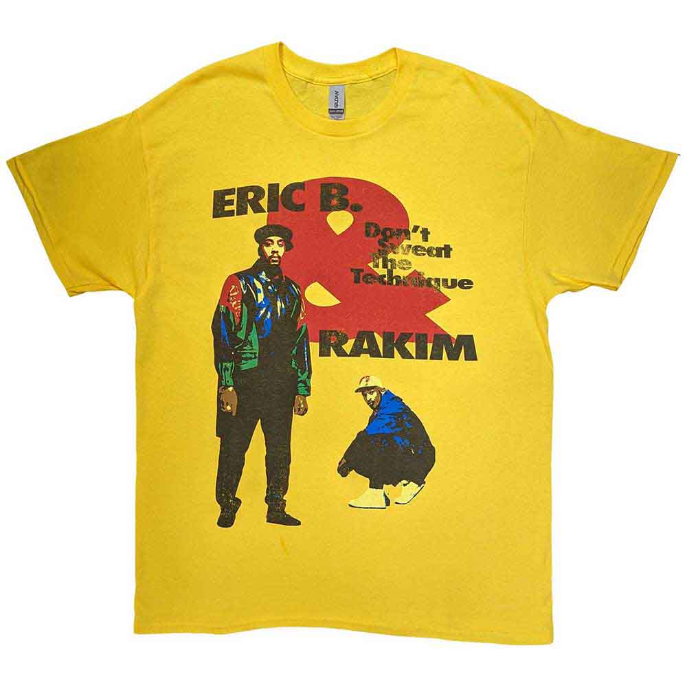 Eric B. & Rakim Don't Sweat [T-Shirt] Yellow