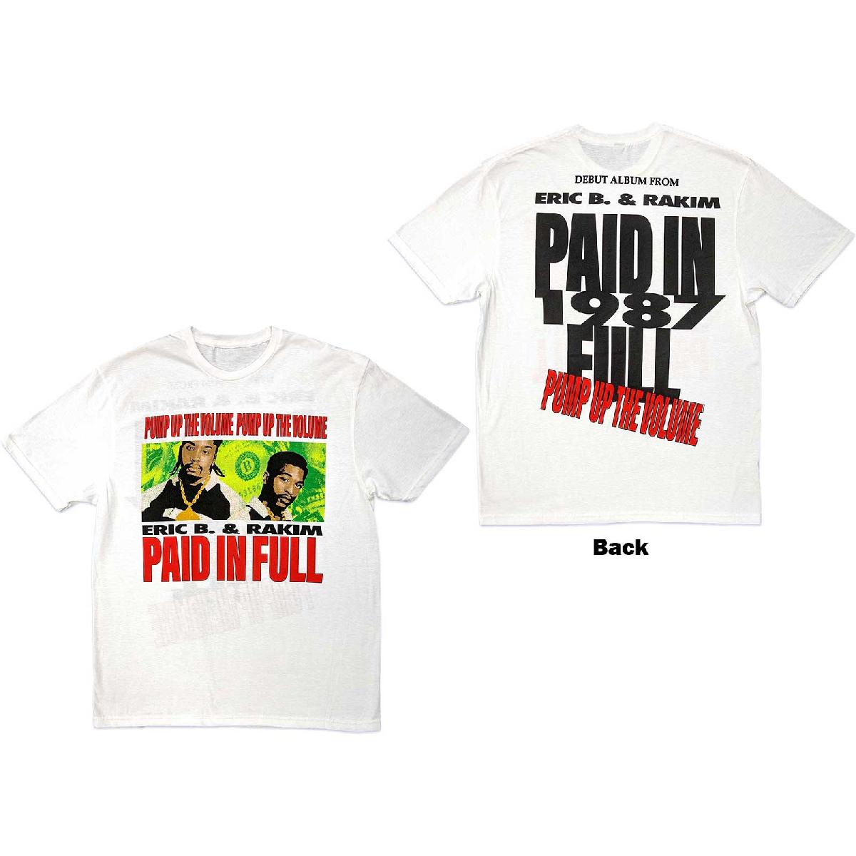 Eric B. & Rakim Pump Up The Volume [T-Shirt] White