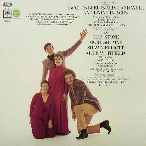 Jacques Brel Is Alive And Well And Living In Paris [Vinyl]