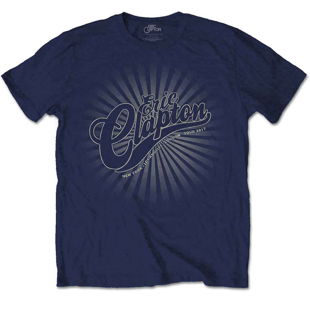 Eric Clapton Logo Rays [T-Shirt] - Rock Band Apparel