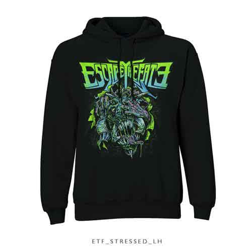 Escape The Fate Stressed [Sweatshirt] - Rock Band Apparel