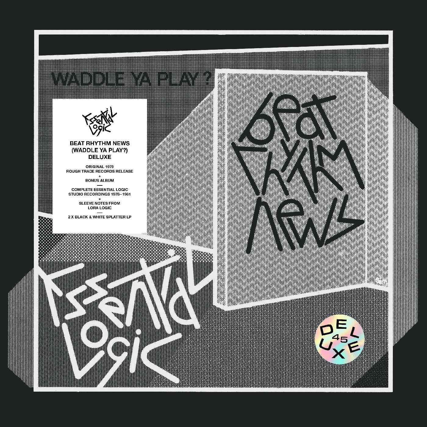 Beat Rhythm News (Waddle Ya Play?) (45Th Anniversary ¬†Edition) (Deluxe Edition, Black & White Splatter Vinyl) [Vinyl]