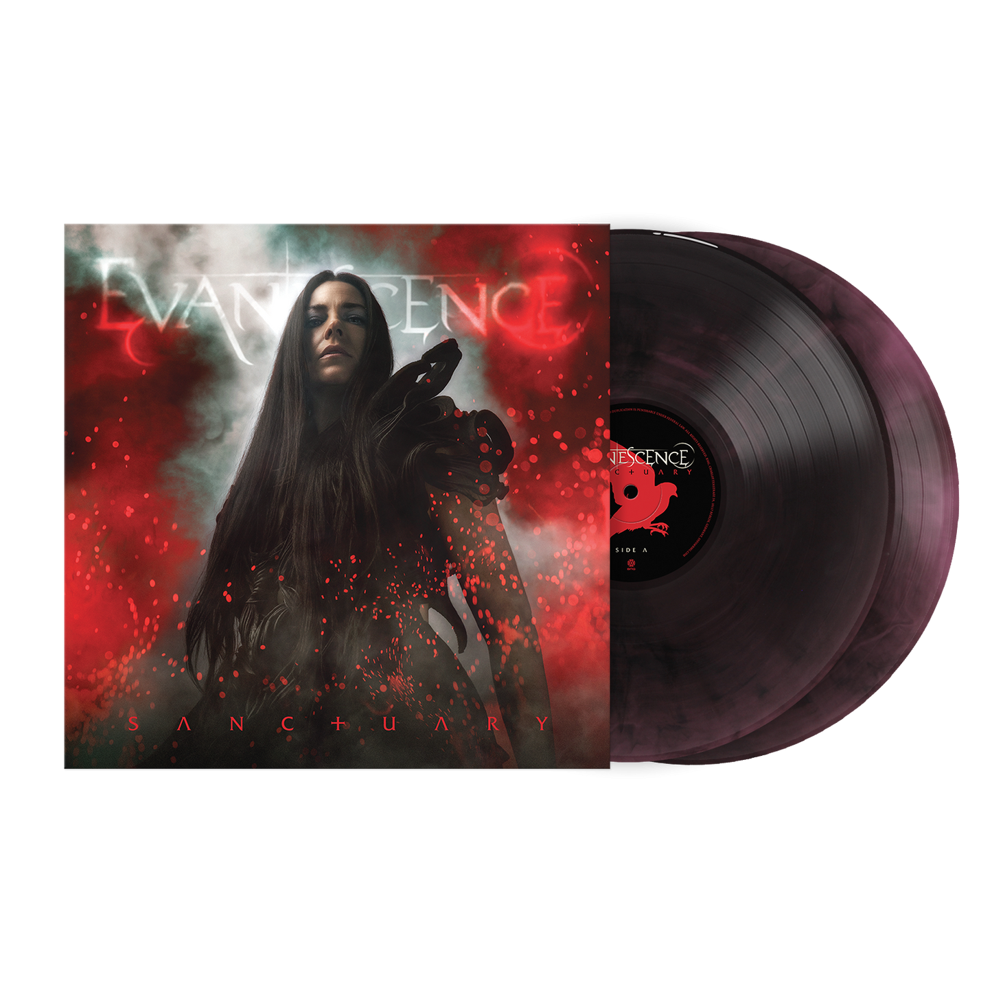 Evanescence - Sanctuary (Indie Exclusive) [Deep Purple & Black Marble] [2LP] [Vinyl]
