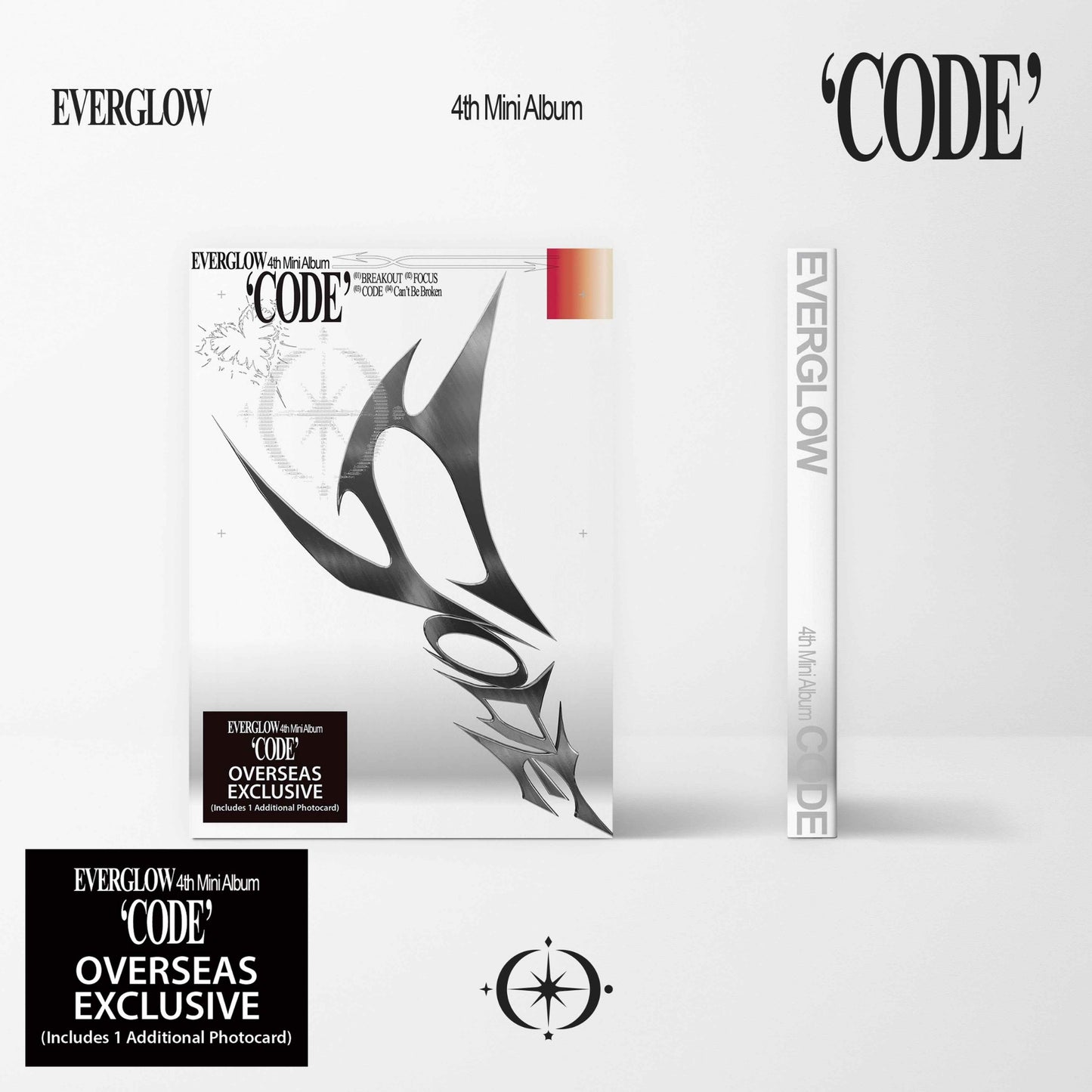 Code (Photobook, Photocard, Sticker Set) [CD]