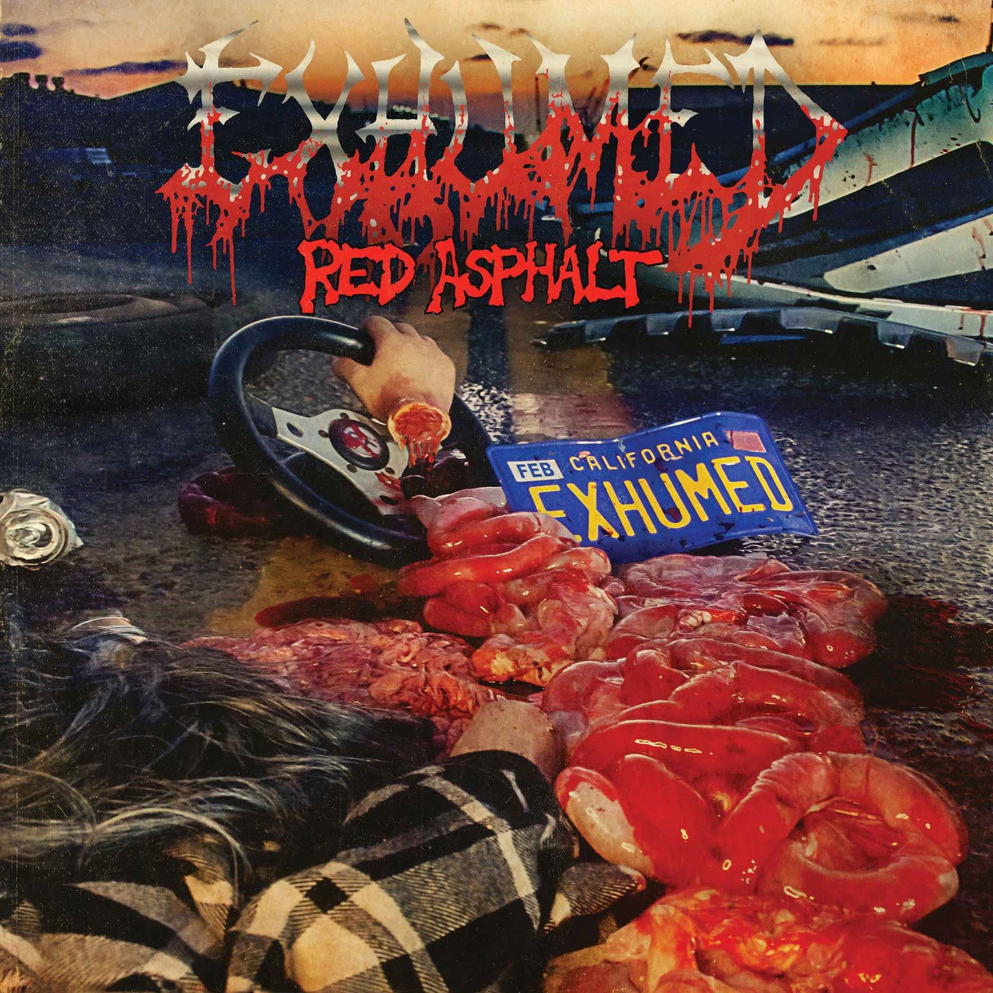 Red Asphalt (Indie Exclusive) [Royal Blue With Splatter Vinyl] [Vinyl]