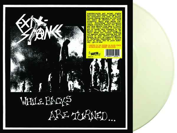 EXIT-STANCE - While Backs Are Turned... (White Vinyl) [Vinyl]