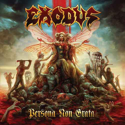 Exodus - Persona Non Grata (Clear W/ Gold & Black & Turquoise Splatter Colored Vinyl) (2 Lp's) [Vinyl]