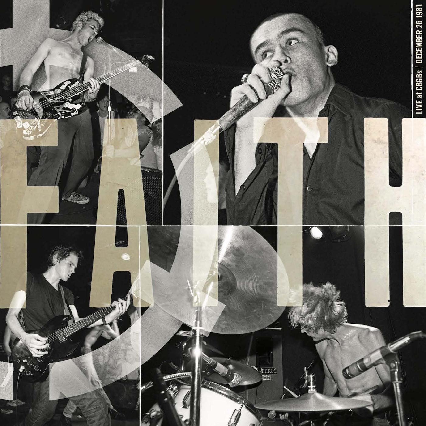 Faith - Live at CBGB's (BLUE VINYL) [Vinyl]