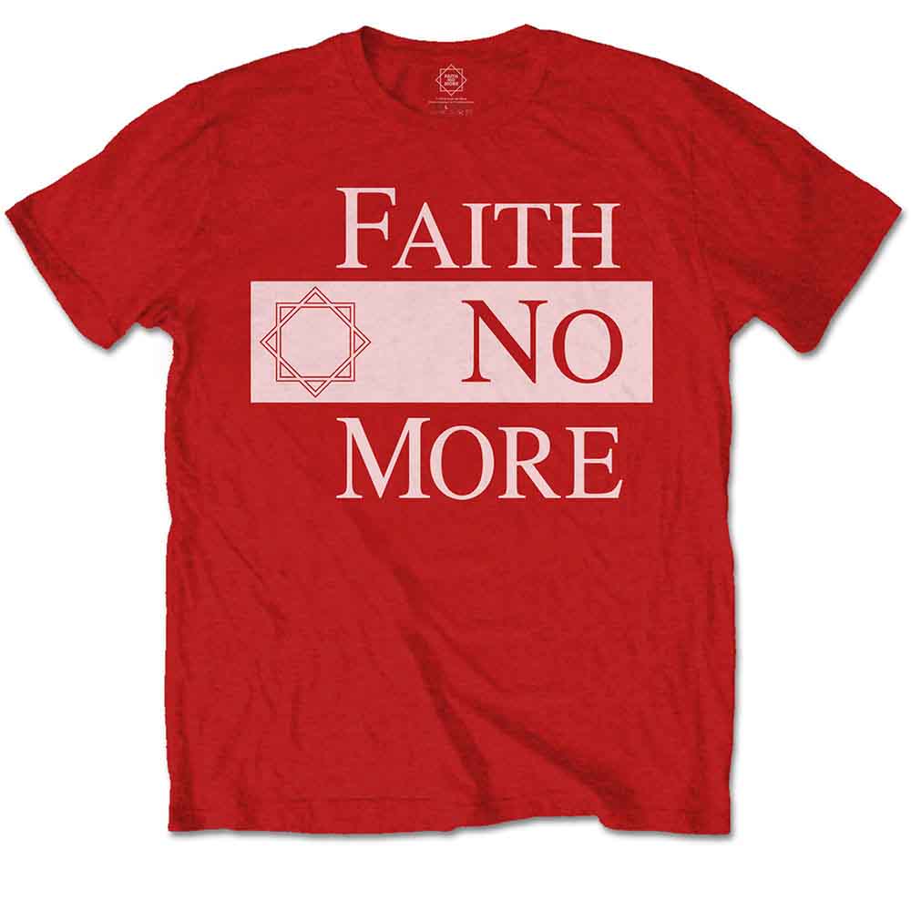 Faith No More Classic New Logo Star [T-Shirt] - Rock Band Apparel