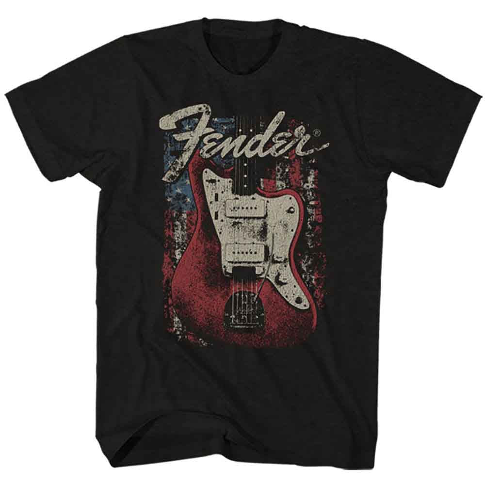 Fender Distressed Guitar [T-Shirt] - Rock Band Apparel